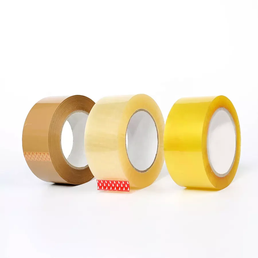 300m Branded Packaging Tape Fragile Silent Rubber Adhesive Cheap Paper Based Tape for Packaging