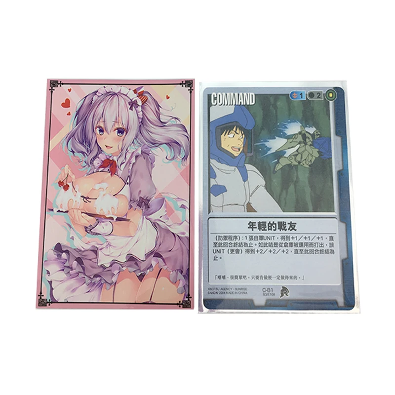 Custom japanese MTG Yugioh TCG Board Game Cards Deck Protector Trading Anime sleeve