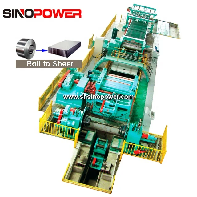 
1250 mm 1600 mm 2000 mm Coil cutter machine for making HR CR MS SS steel sheet 