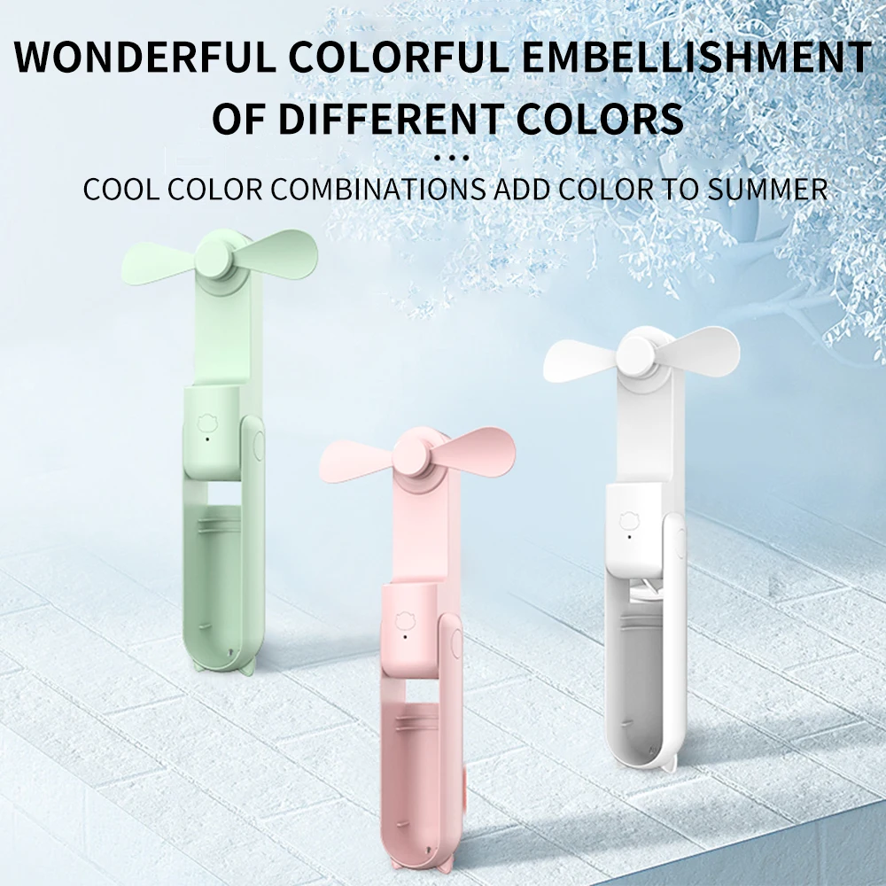 2022 Newest usb Lazy Hanging Fans Mirror And Light Table Stand Power Standing Neckband Fan portable Electric Hang Neck Mini Fan