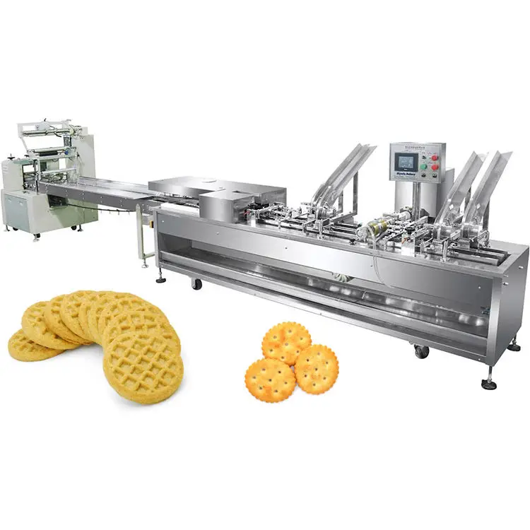 Industrial cream sandwich biscuit machine automatic 300 kg biscuit production line