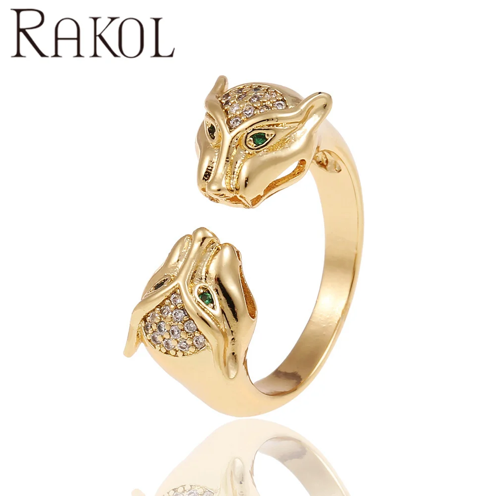 RAKOL WX007 Luxury cartoon Saudi Arabia Middle East hot welcome ring colorfast cute ring