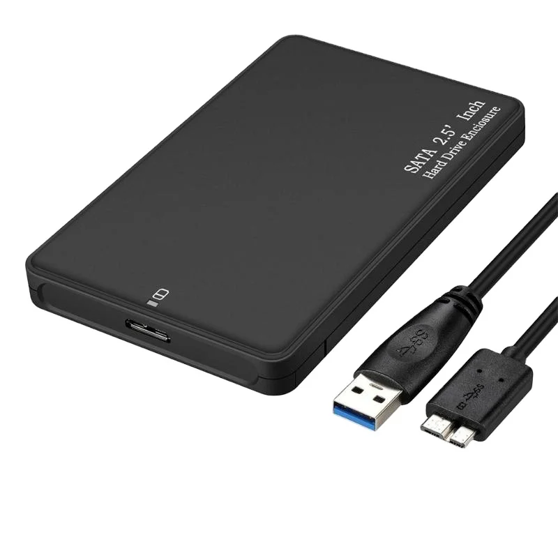 2.5 inch HDD Case SATA to USB 3.0 SSD Mobile Disk Box Adapter Enclosure Hard Disk External Box for Laptop Notebook computer