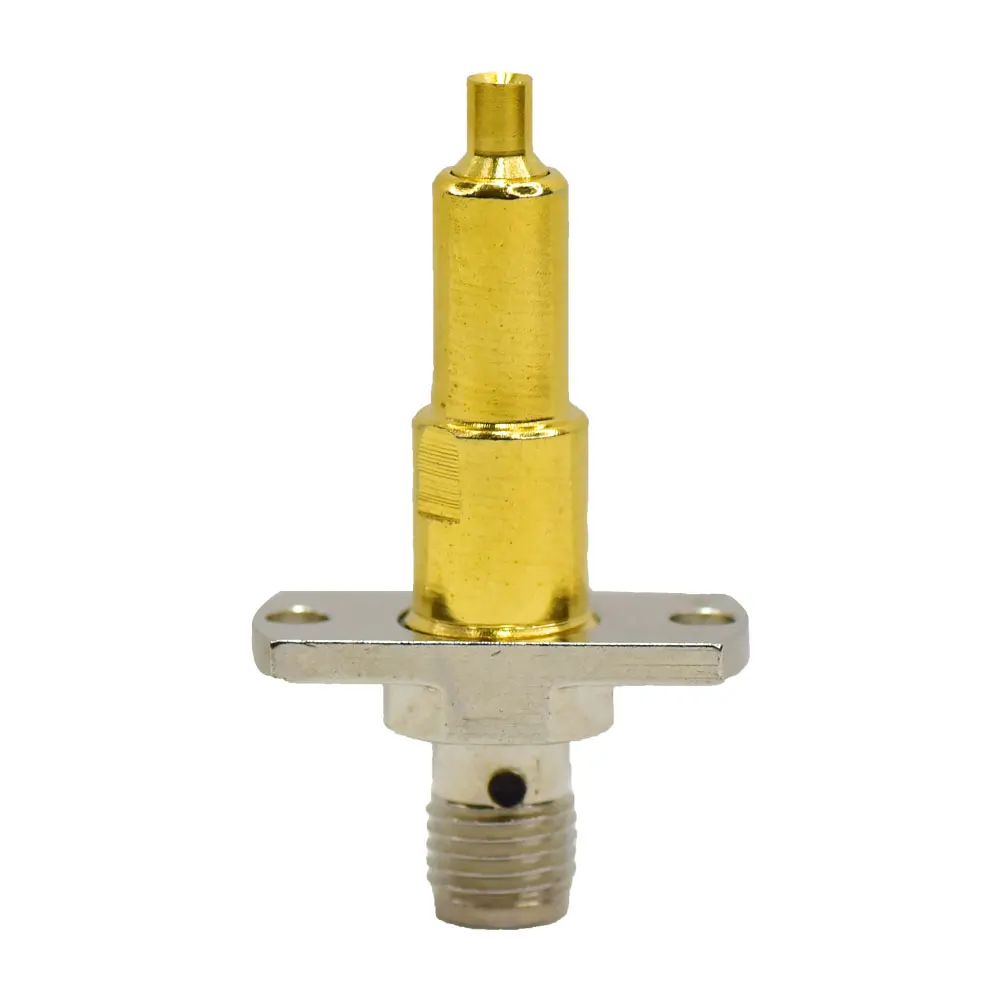 Латунный коннектор, штекер, тип 50 Ом, 0-6 ГГц, обжимной Кабельный соединитель, без пайки