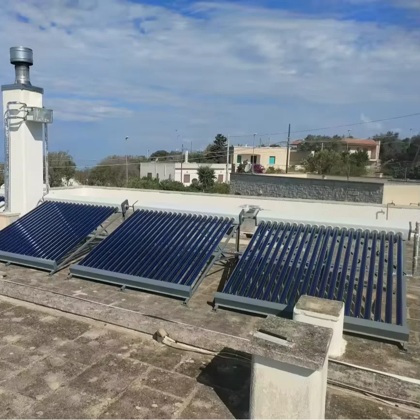 OEM ODM Supplier Pressurized Solar Energy Collector Solar Water Heater Heating Systems For Swimming Pool Residential Solar