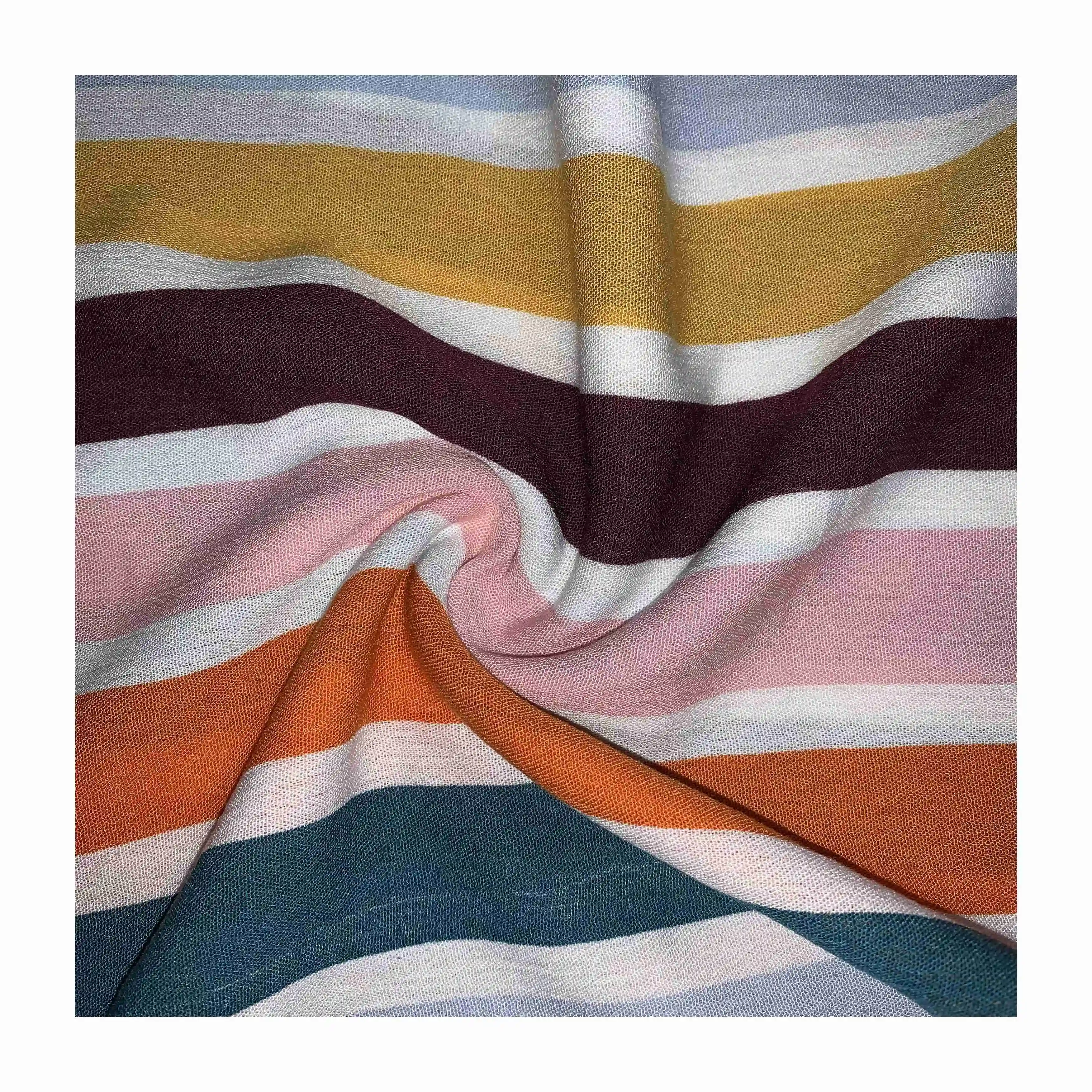 New product 100% rayon fabric 30*24/68*44 crepe woven print