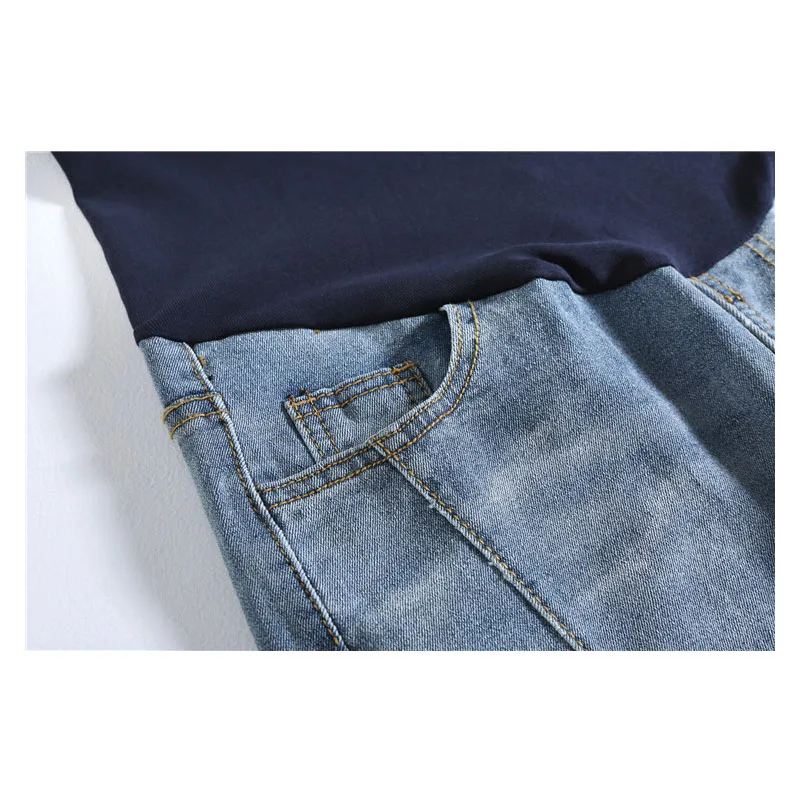 Pregnant Women Jeans Elastic Waist Pants For Pregnant Women Spring And Autumn Pregnant Women Jeans Wholesale
