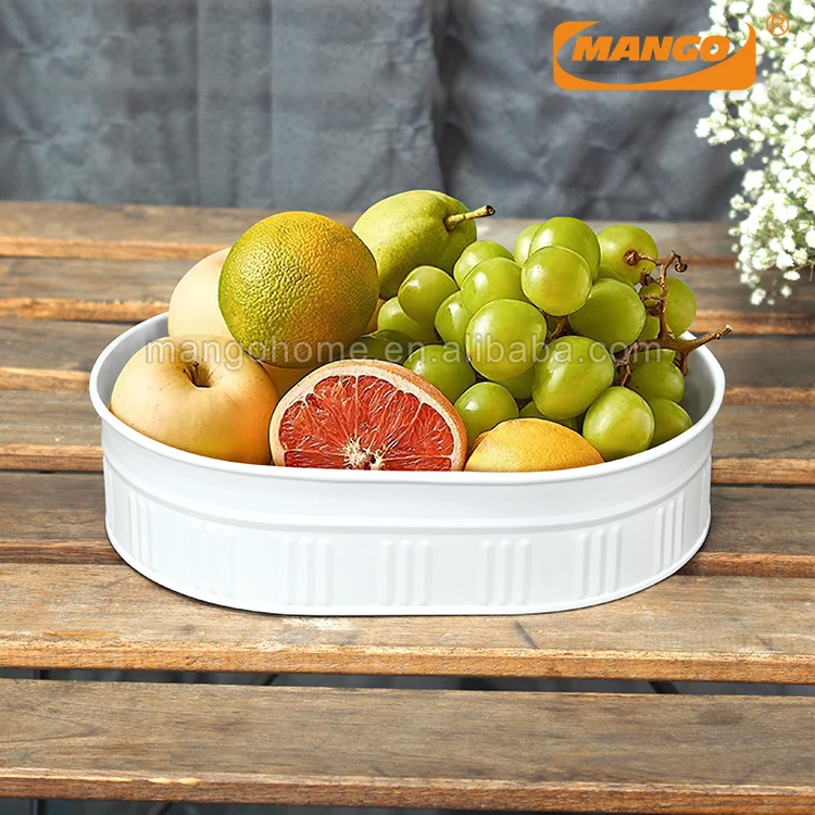 Metal Tray kitchen Food Fruit Storage Tray