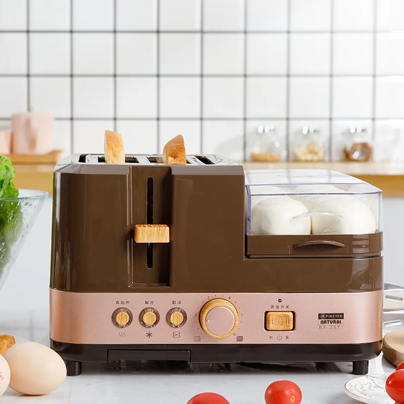 
Home multi-function three-in-one breakfast toaster pcb oven toaster commercial mini electric oven omelette gift 