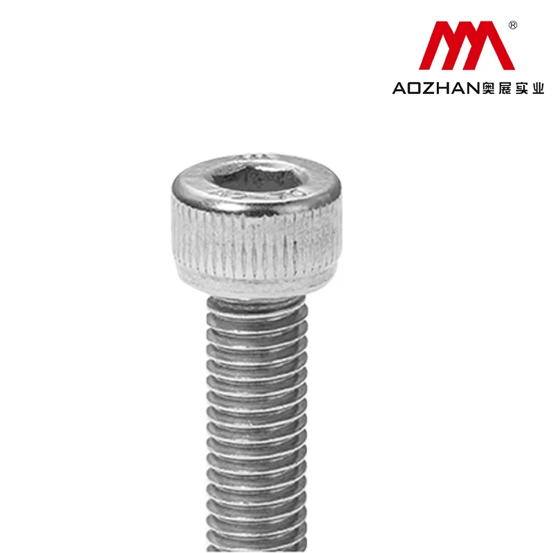 2022 hot sell DIN 912 hexagon socket cap bolts in 304/316 stainless steel  screw from Aozhan factory fasteners screw