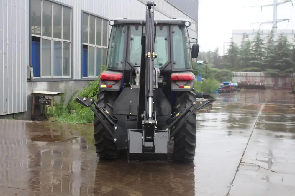 Лидер продаж тракторный двигатель 80 л.с. с 4 цилиндрами фронтальным погрузчиком и экскаватором-погрузчиком