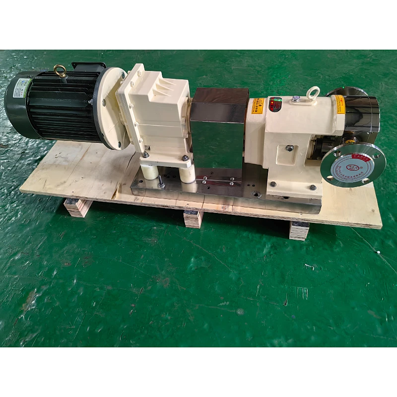 3-2RP Cam Type Double Rotor Pump Screw Food Hygiene  Electric Gear Pump Rotary  Grade Honey Paste