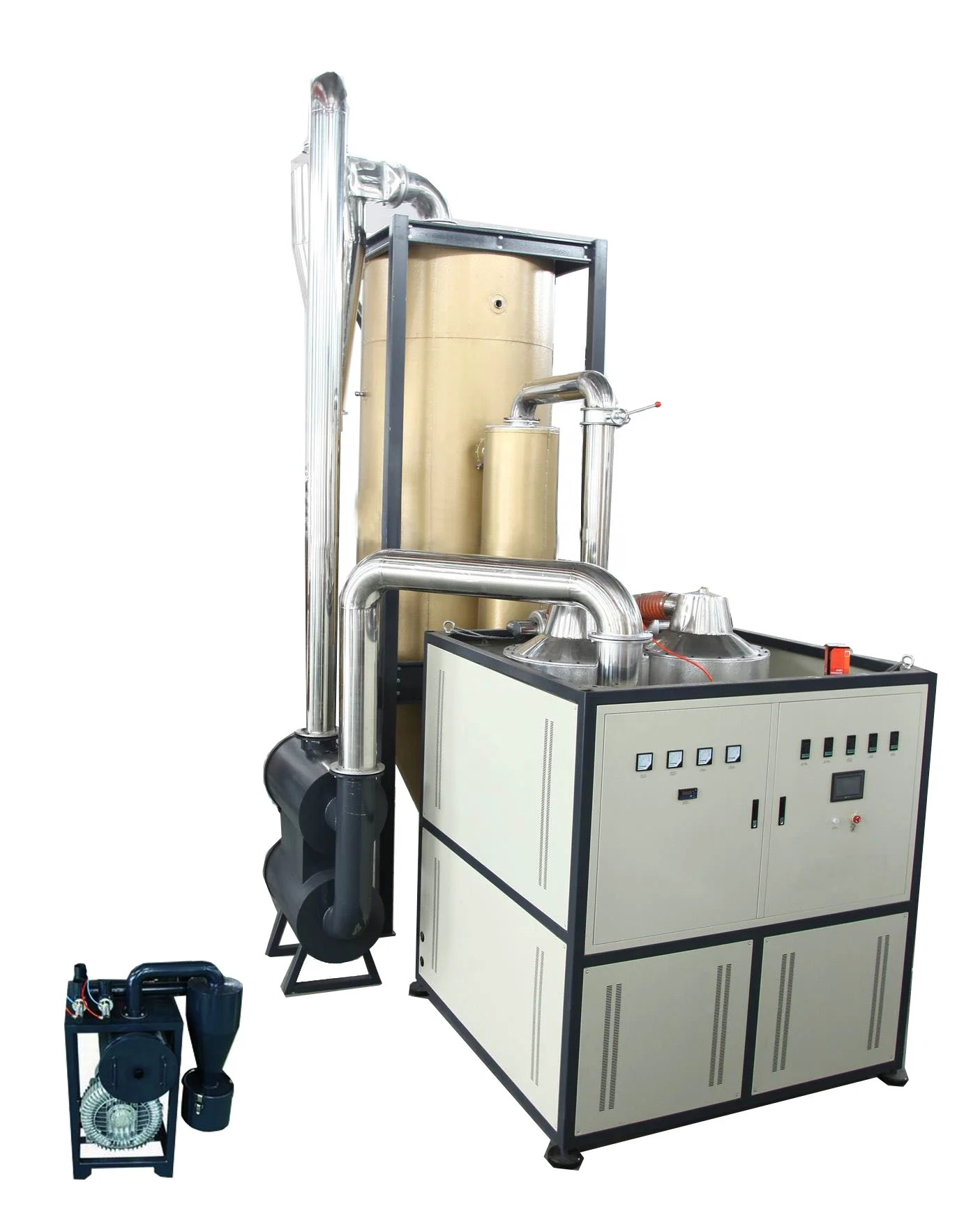 PET flakes pellets crystallizer Drying Machine