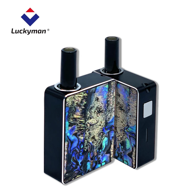
Luckyman Puff 510 Thread Full Vertical Ceramic Heating Coil Vaporizer 0/5/1ml CBD Cartridge 