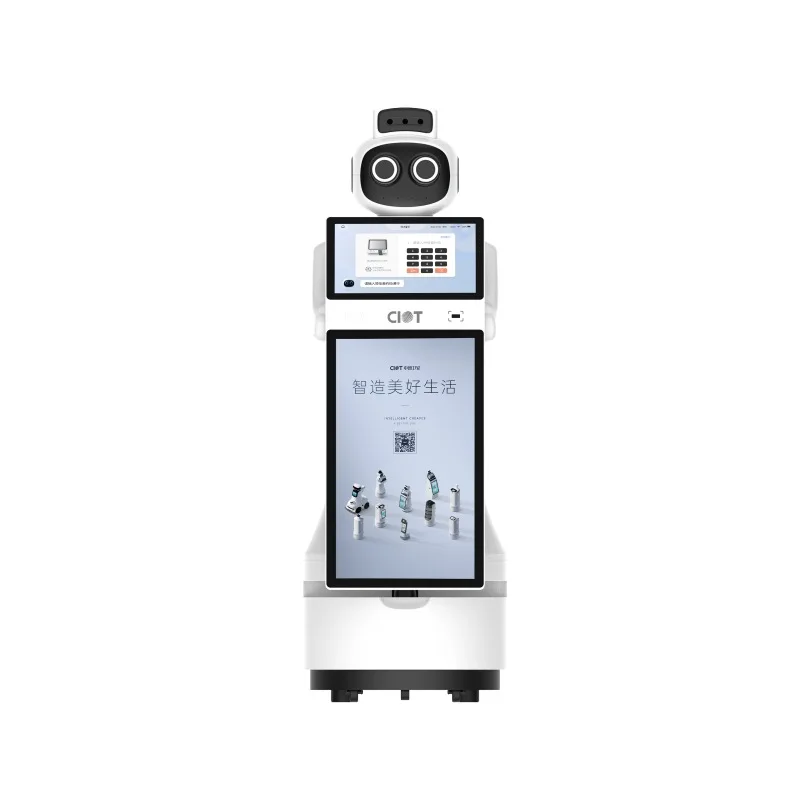 uwant   Customized Intelligent Screen Display & Hotel Reception Service Robot waiter robot