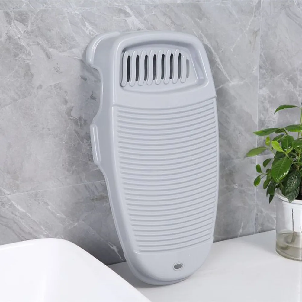 Plastic Thicken Washboard with Soap Holder Box Portable Clothes Washing Board Bathroom Home Antislip Laundry