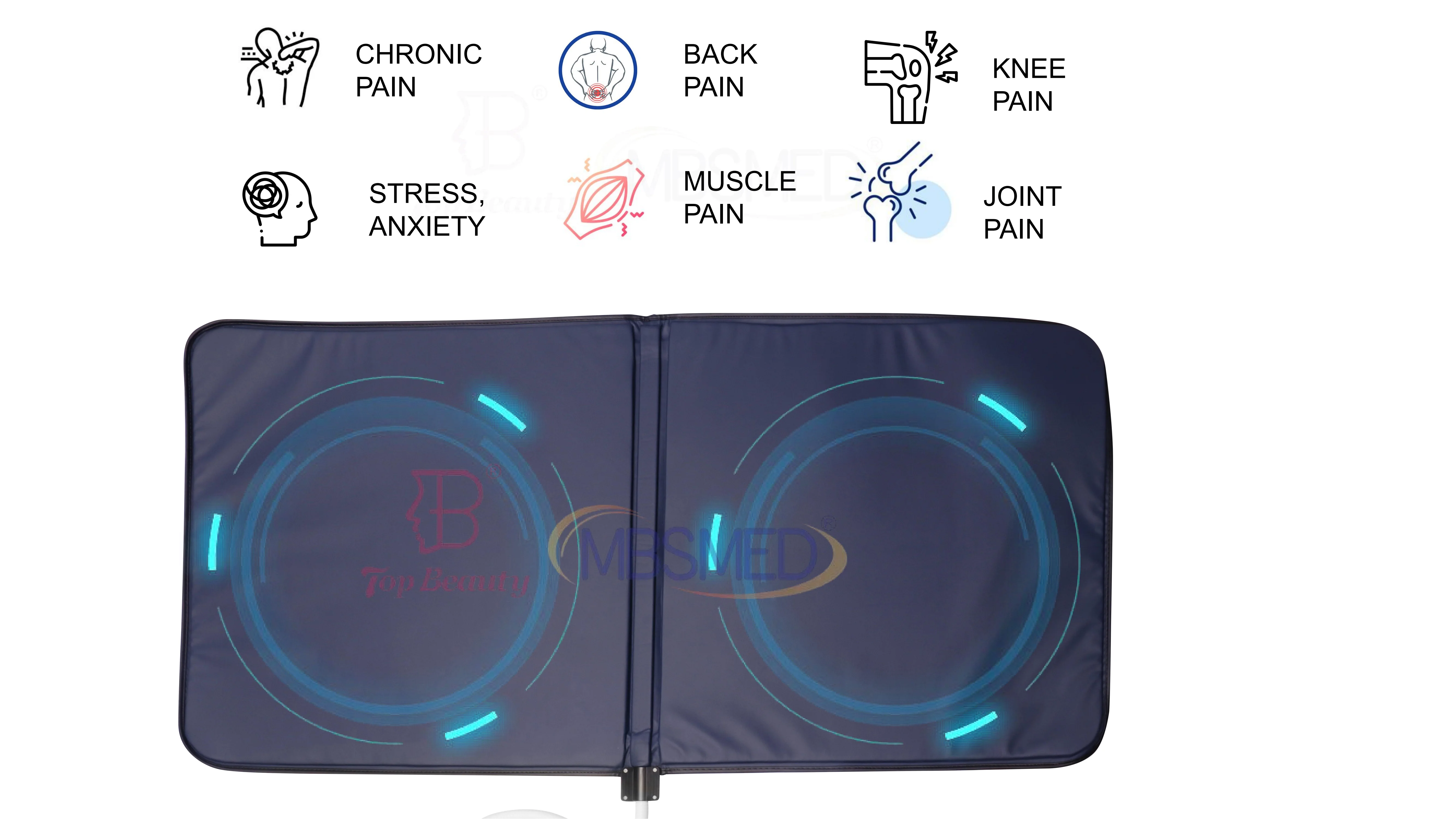 New Innovation Pemf Magnetic Therapy Device Pmst Loop With Mattress Pemf Full Body Massage Mat Pemf Magnetic Therapy Mat