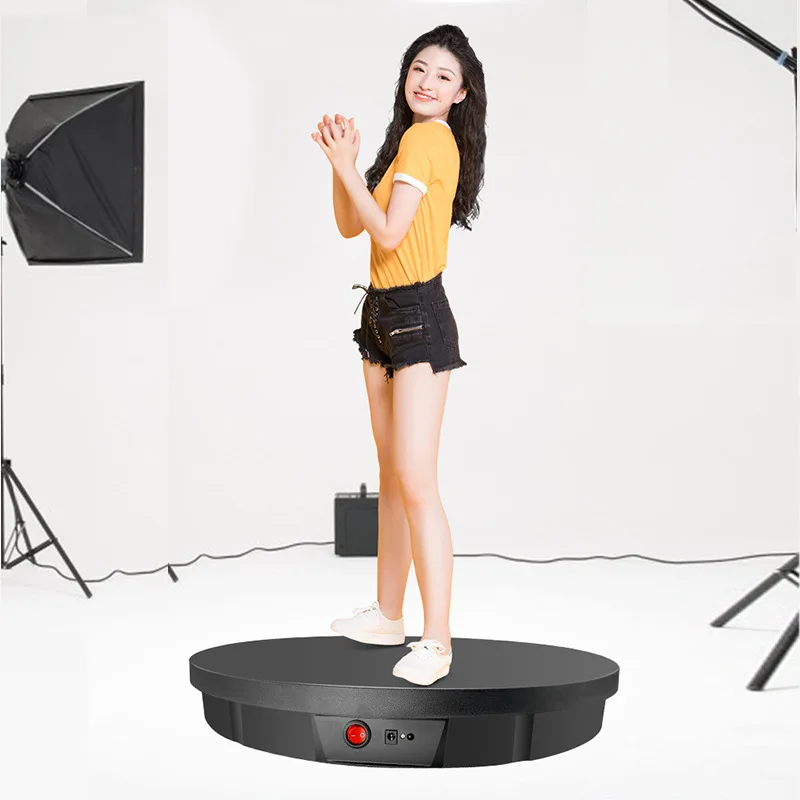 High Quality Heavy Duty Turntable 42cm/52cm/60cm Photography Turntable 360 Rotating electric Display Stand Speed Adjustable OEM