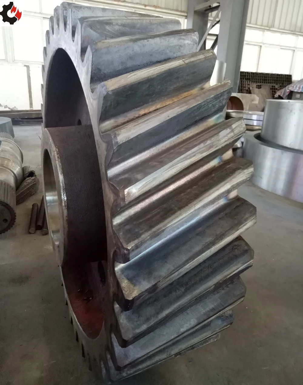 Heavy Excavator reduction manufacturer heavy duty rotatable casting large helical gear