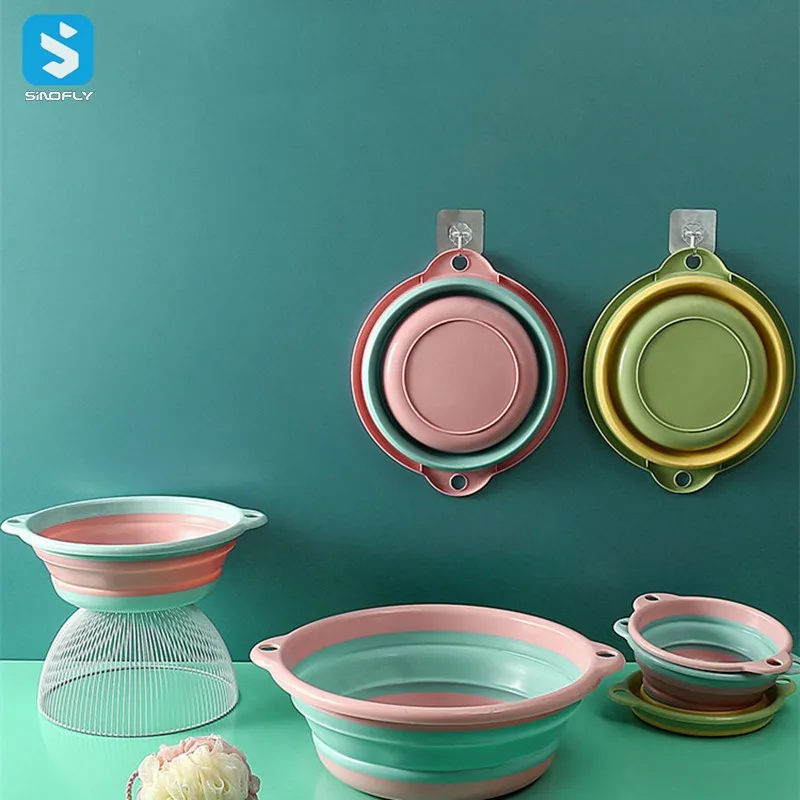 Wholesale Durable Plastic Wash Basin Hair Wash Basin Vegetable Fruit plastic Washing Basin