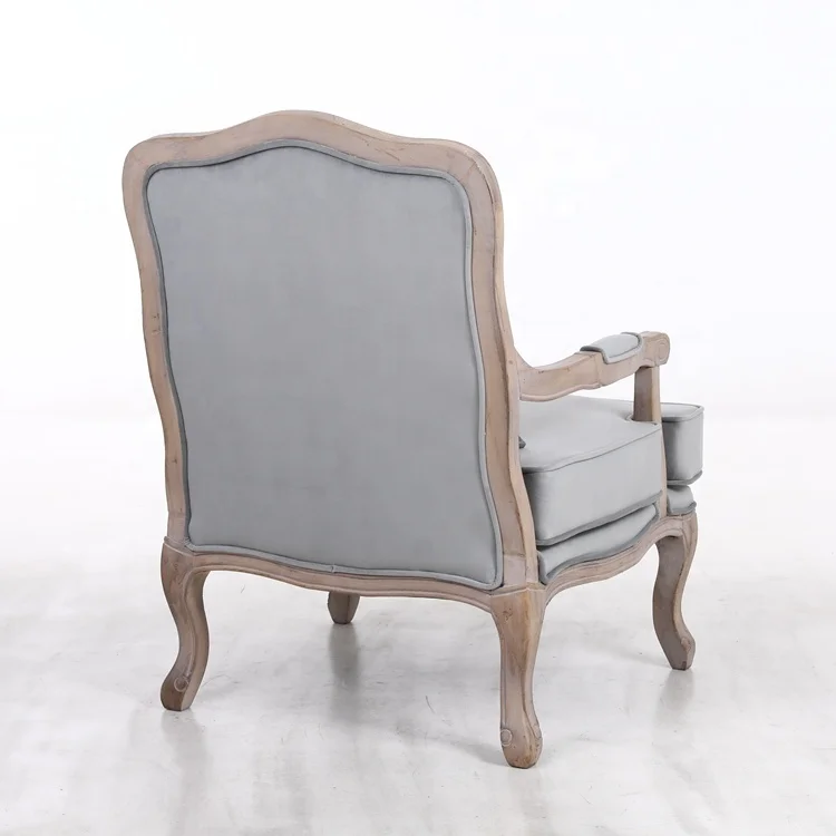 Anji Kaseihomeland Wholesale Cheap Comfortable Grey Velvet Public Waiting Leisure Chair Modern