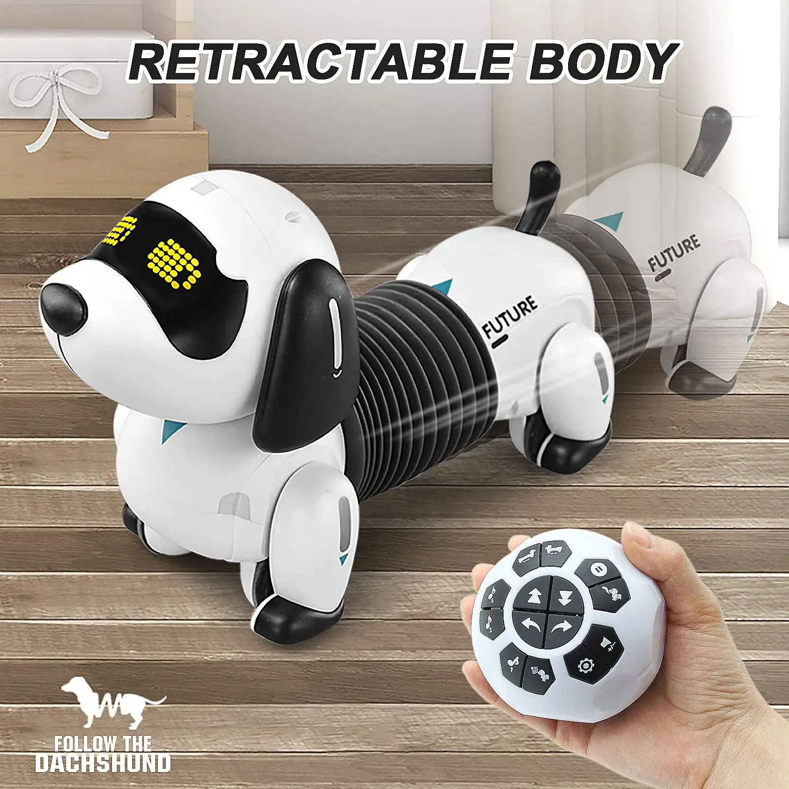 EPT Hot Rc Robots Aibo Pet Smart Intelligent Remote Control Robot Dog Toy