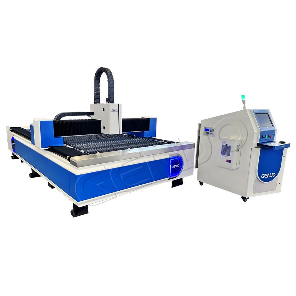 High Precision Metal Sheet Fiber Laser Cutting Machine With RayTools Auto Focus Laser Cutting Head