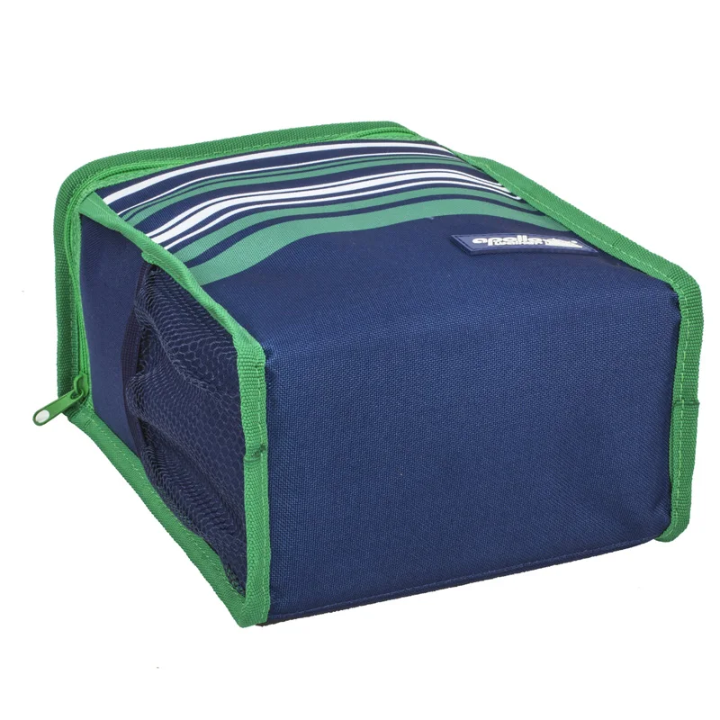 cheaper Portable Insulated lunch Bag with side bottle holder