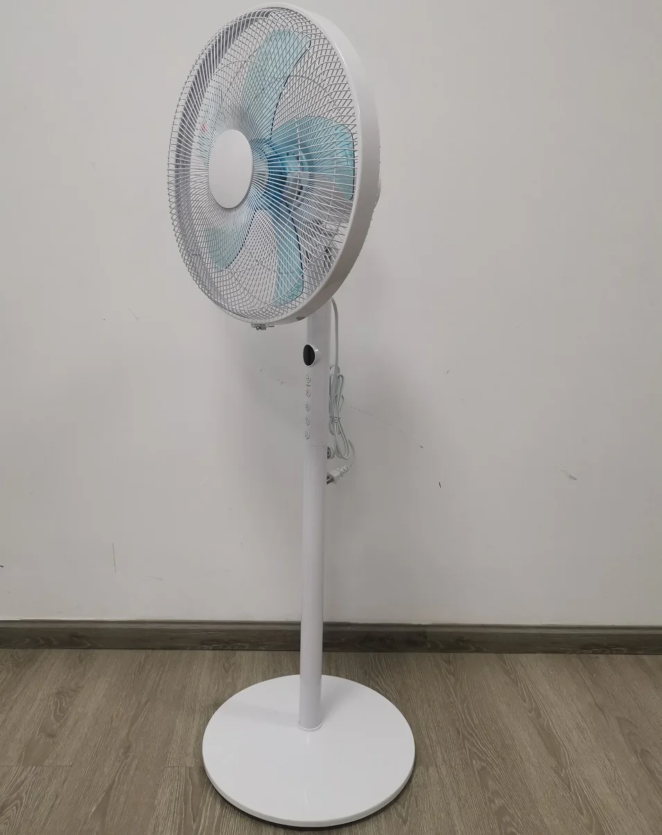 smart stand 60W pedestal fans with air cooling Remote Control 60W ABS factory wholesale