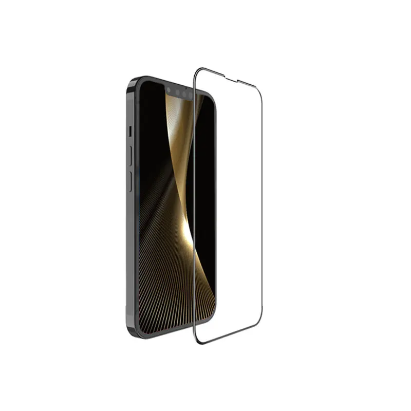 0.33mm 2.5D Mobile Phone Super Smooth Fingerprint High Quality HD Explosion-proof Tempered Glass Film for Iphone 13 12 PRO MAX