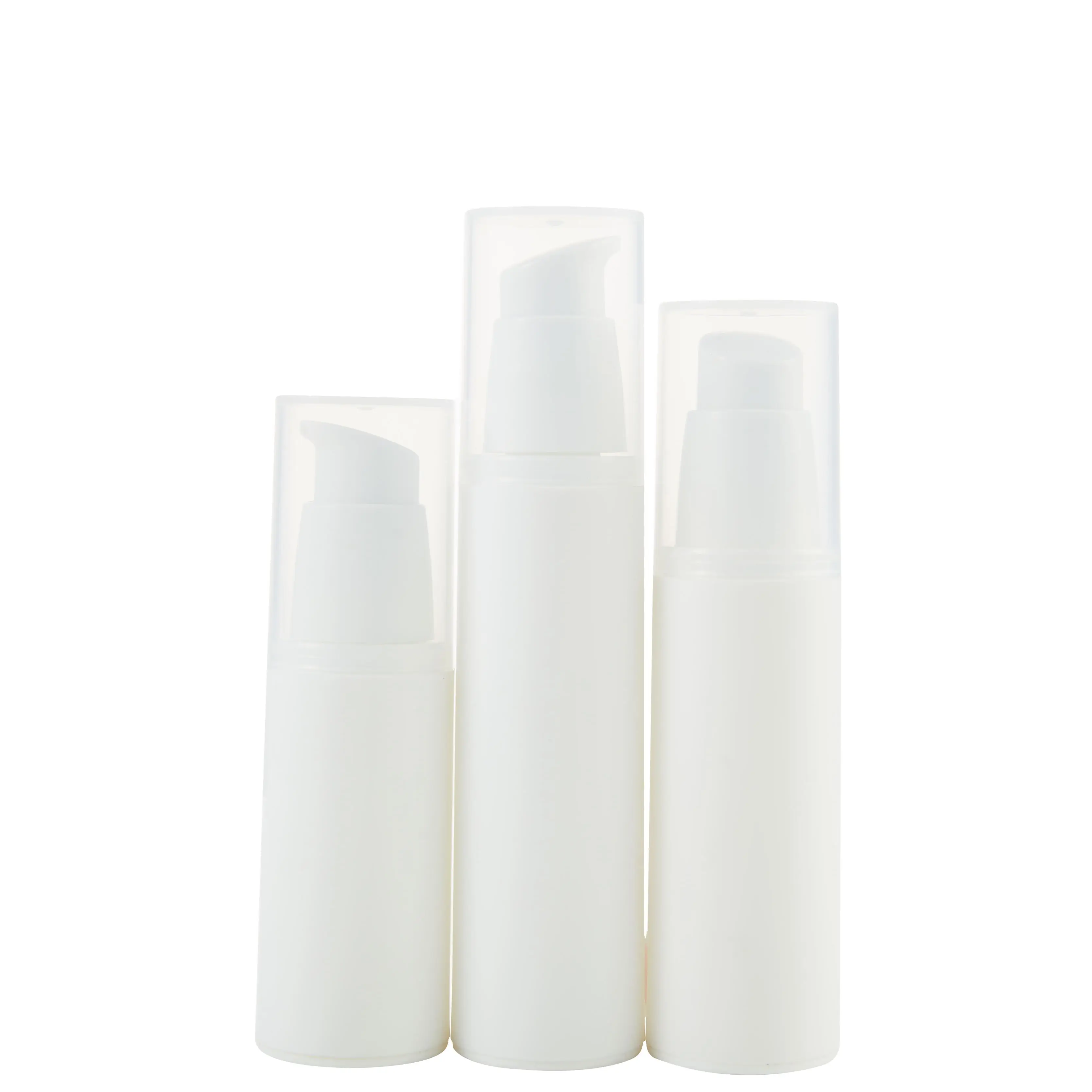 Wholesaler PP plastic airless bottle cosmetic bottle with airless pump