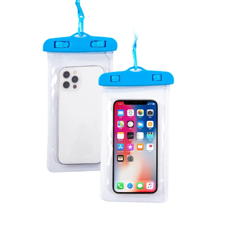 Binkey hot sale pvc plastic professional diving 360 degree waterproof mobile phone cases for samsung a13