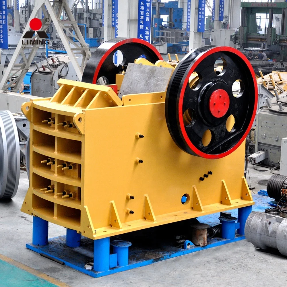 Gold Mining Granite Jaw Breaker Machine Stone Crusher With Belt Conveyor