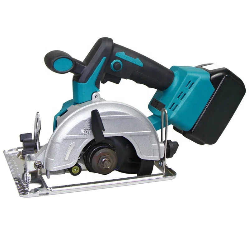 21V Handheld Cordless Wood Cutting machine Battery Power Mini 5inch 125mm Electric Circular Saw