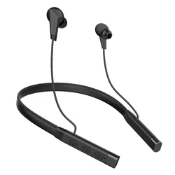 Low price OEM Sweatproof Wire less Neckband Wireless Headphones SD Card