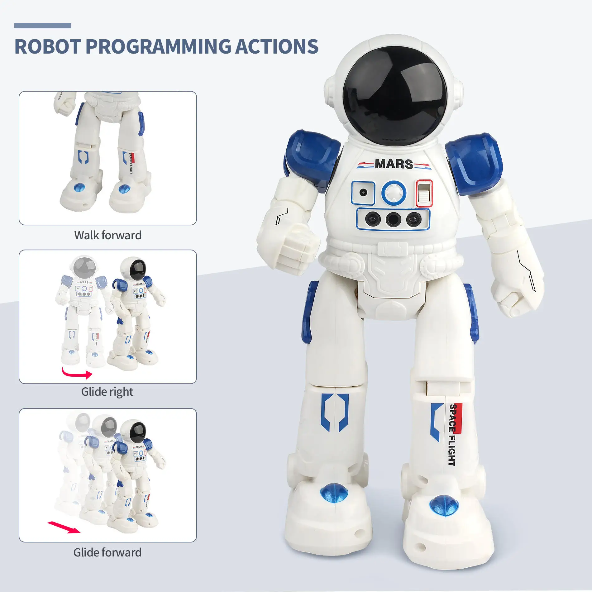 Smart Robot Toys Intelligent Music And Light Robot Education Robot For Kids Early Education