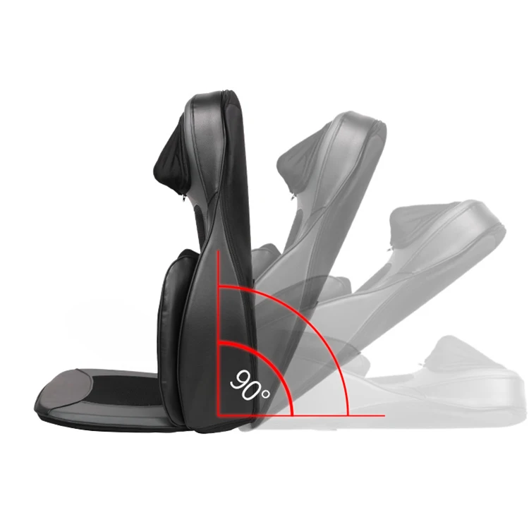 Home Office Portable Electric Percussion Full Body Vibration Seat Car Massage Heated Cushion