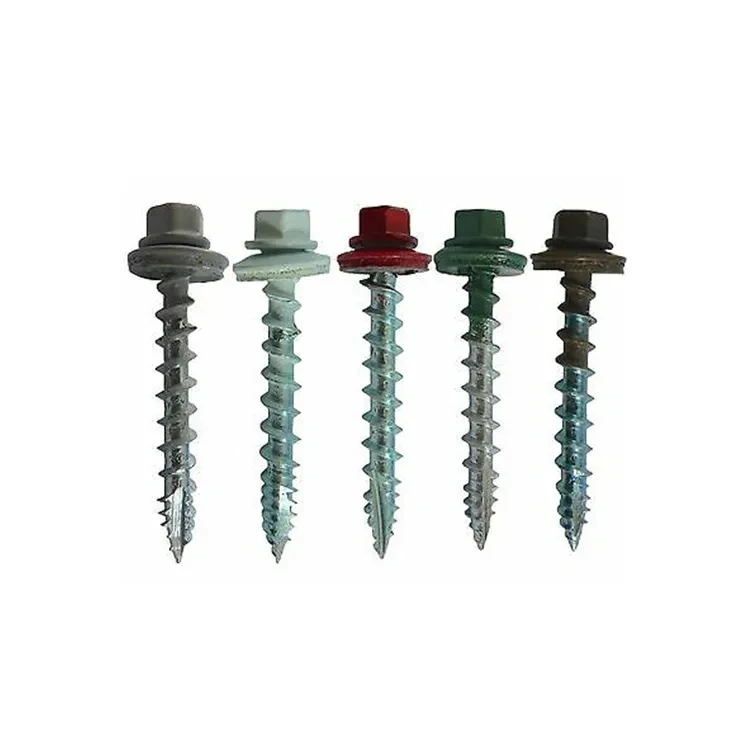 Hexagon Head Self Drilling Screw Self Tapping Screw Drywall Furniture Screw With EPDM Washer
