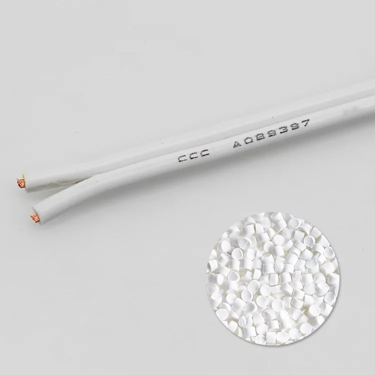 Figure 8 Parallel Webbed Cable Wire for Audio and Electronic Wiring White