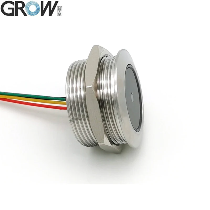  Модуль сканера штрих-кодов GROW GM60 UART корпус из нержавеющей стали с контролируемым кольцом световой индикатор 1D/QR/2D сканер