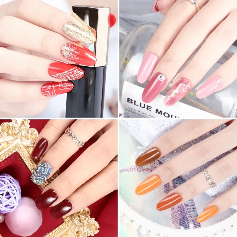 QM Nail Gel professional Private Label soak off Beshyne 140 gel color set 15ml UV Nail Gel Polish