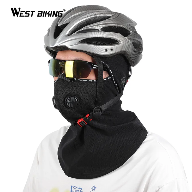  Westbiking filterwinter флис Велосипедный спорт теплые зимние уход за кожей лица спортивный велосипед Велоспорт маска от пыли для мотоцикла зимних видов спорта шляпа