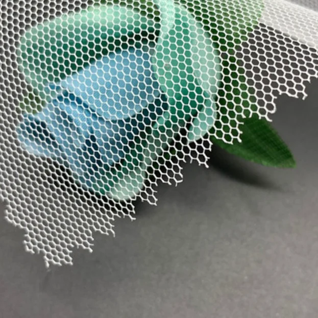 
Color Polyester Knitted Fabric Mesh Cloth For Wedding Dress Mosquito Net Laundry Bag Underwear Production Material 