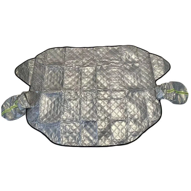 cr Front Universal Anti-UV Anti-snow Waterproof Best Car Cover Custom Logo Car Cover Silvery In Winter