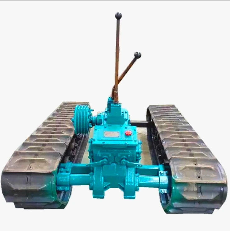 SHIYOU excavator boat with HST HYDROSTATIC system Drilling Rigs Rubber track chassis 0.5 to 20 Ton undercarriage system
