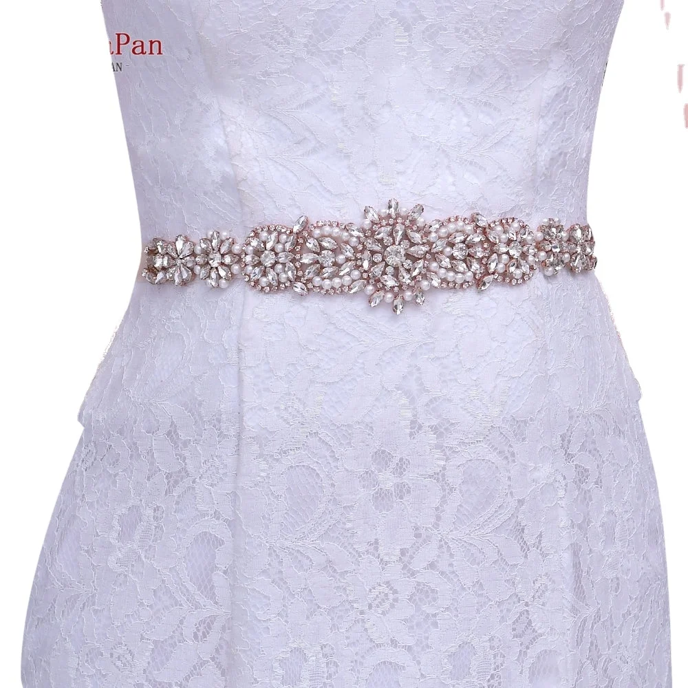 S445-RG свадебное платье со стразами