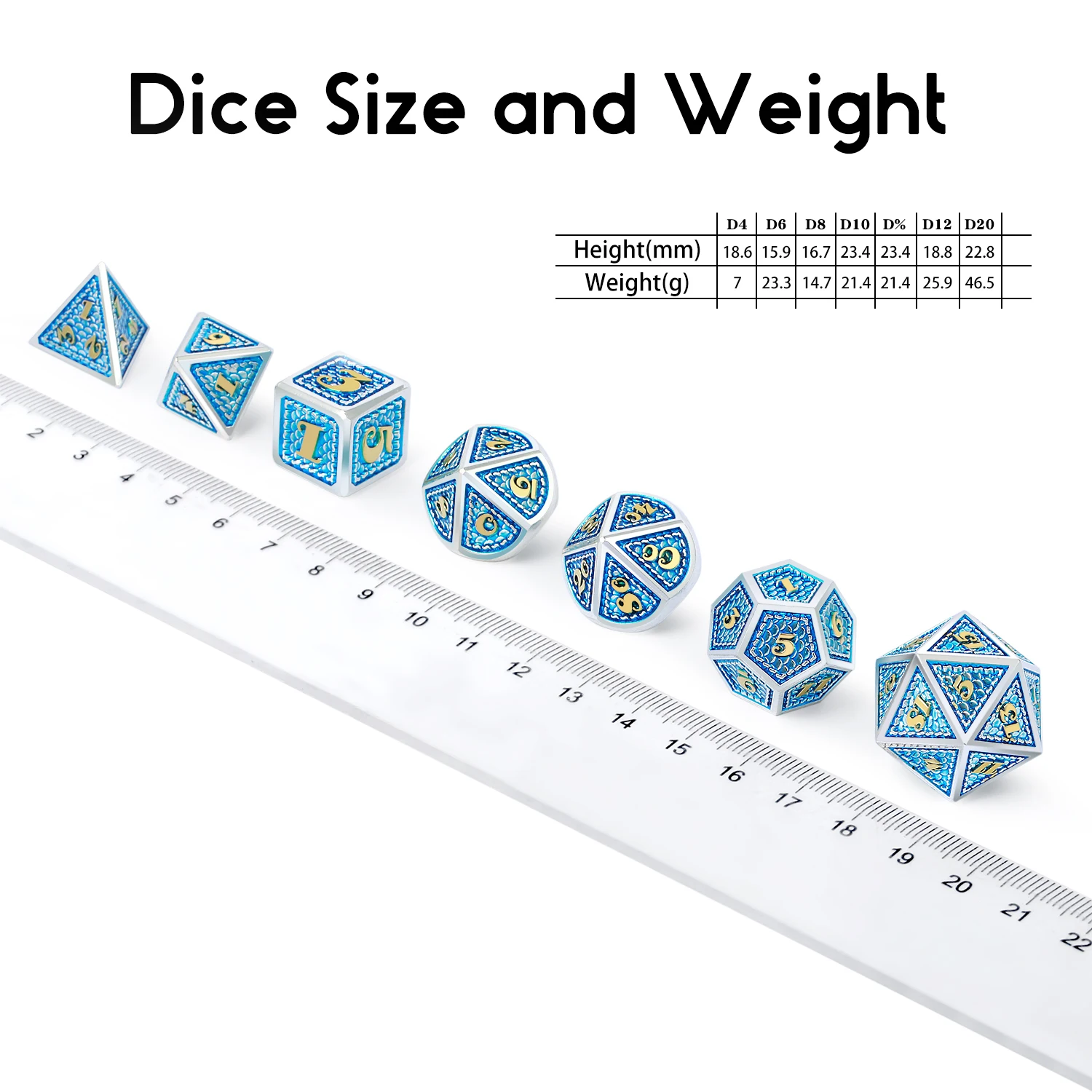 Хит продаж набор металлических Кубков dnd 7 шт. в масштабе дракона металлические кубики DND для Dungeons & Dragon D игры RGP