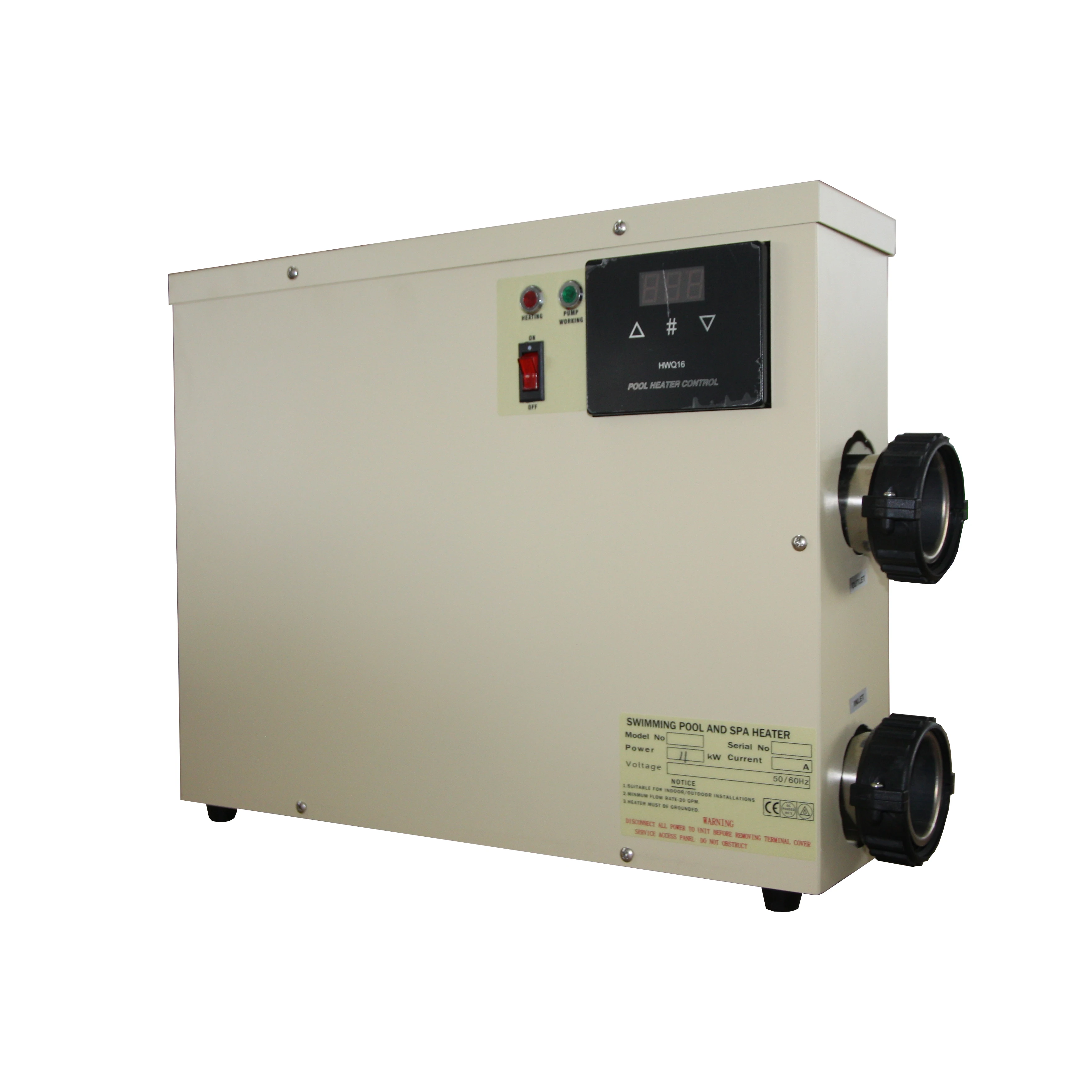 5.5KW-18KW Swimming Pool Water Heater Electric Pool Heater