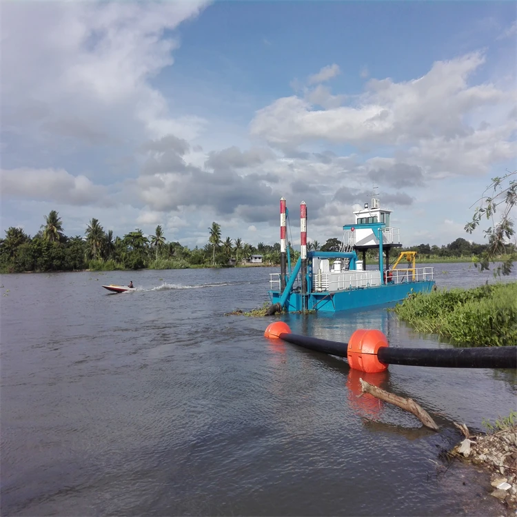 China Factory Supply river cleaning machine cutter suction dredger price
