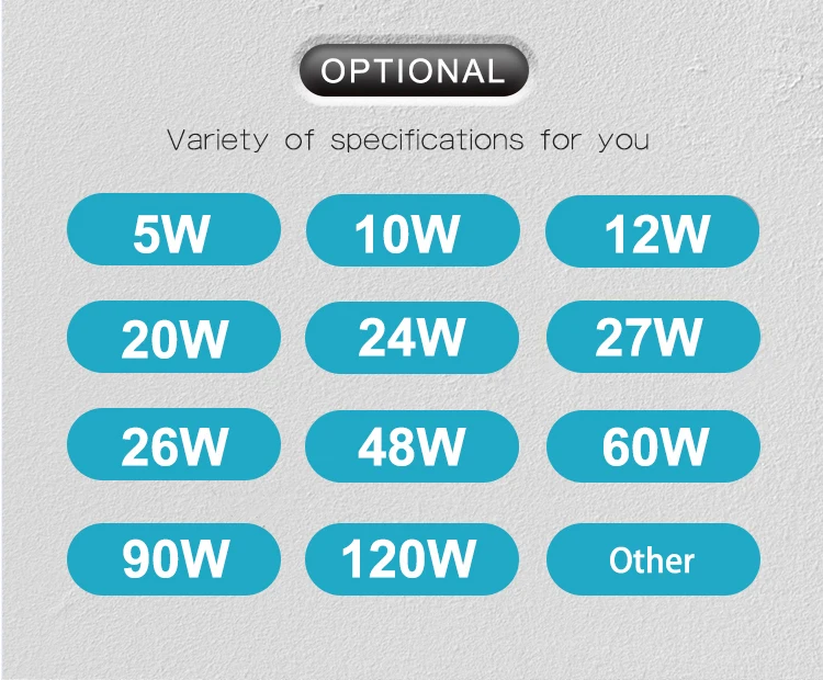 Supply AC DC 5060Hz 9V 12V 24V 5A 6A 4 pin 60W 72W PC Desktop Power Adapter for TV LCD Monitorscreen